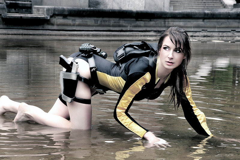 Illustration for article titled Lara Croft Gets Wet, Snake Takes A Smoke Break And Vader Mourns A Tragic Loss